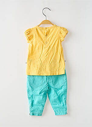 Set pantaloni tip de tricou albastru BULLE DE BB fată