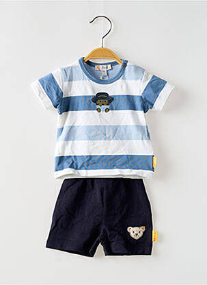 Set șort albastru STEIFF băiat