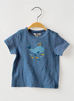 Tricou elasticitate mâneci scurte albastru MOULIN ROTY băiat
