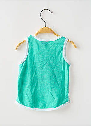 Tricou croială dreaptă bretele subțiri alb BULLE DE BB băiat