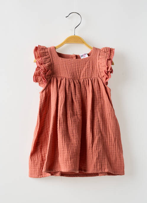 Rochie midi maro BB AND CO fată