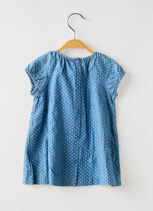 Rochie midi albastru PETIT BATEAU fată