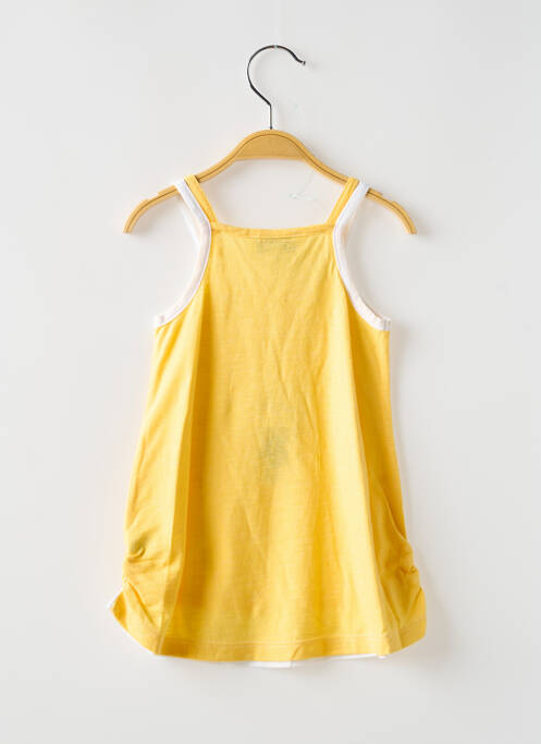 Rochie midi galben BULLE DE BB fată