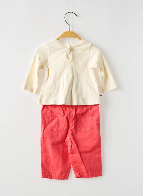 Set pantaloni bej PETIT BATEAU fată