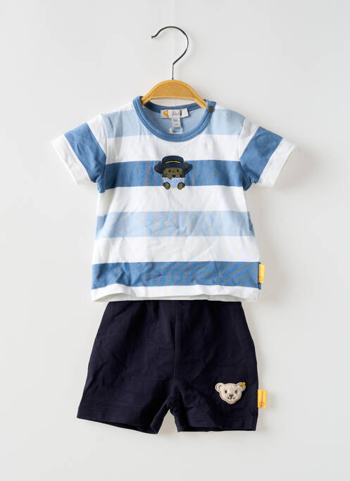 Set șort albastru STEIFF băiat