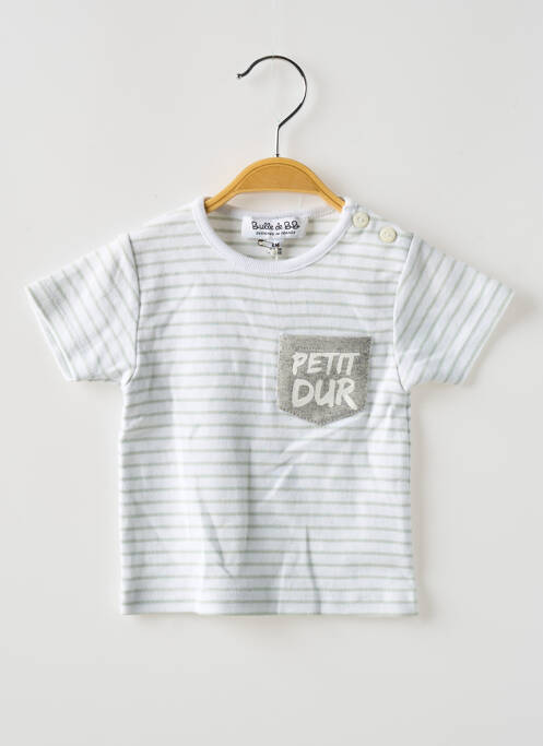 Tricou alb BULLE DE BB băiat