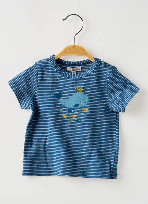 Tricou albastru MOULIN ROTY băiat