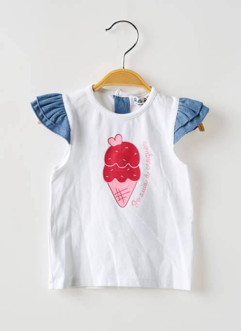 Top alb BULLE DE BB fată