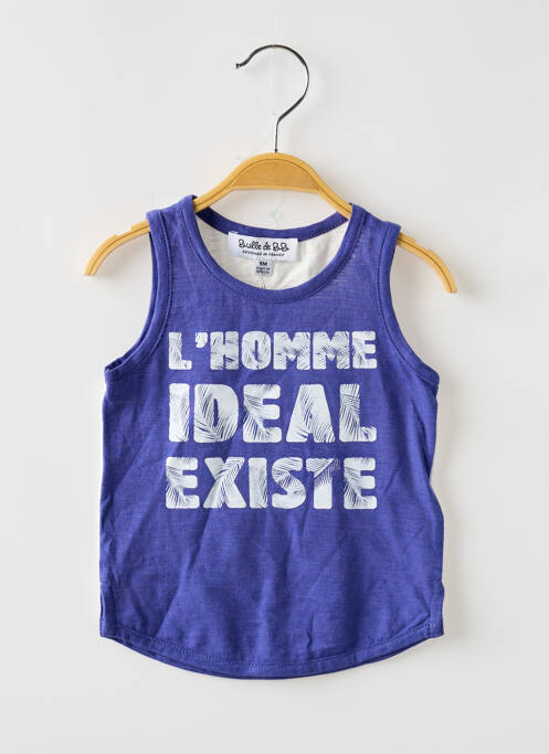 Tricou violet BULLE DE BB băiat