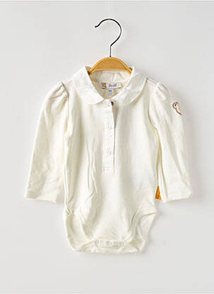 Body de lenjerie alb STEIFF fată