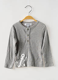 Tricou mâneci lungi mâneci lungi gri BULLE DE BB garcon