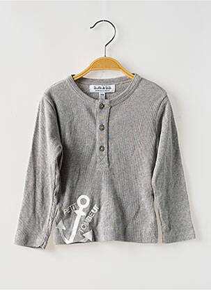 Tricou gri BULLE DE BB băiat