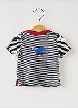 Tricou elasticitate mâneci scurte albastru PETIT BATEAU băiat