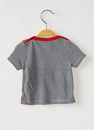 Tricou elasticitate mâneci scurte albastru PETIT BATEAU băiat