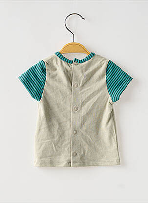 Tricou elasticitate mâneci scurte albastru MOULIN ROTY fată