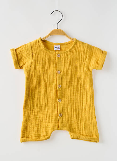 Salopetă scurtă galben BB AND CO băiat