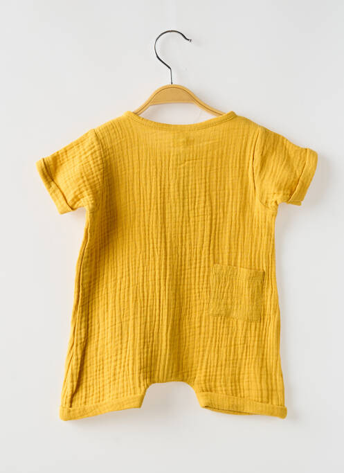 Salopetă scurtă galben BB AND CO băiat