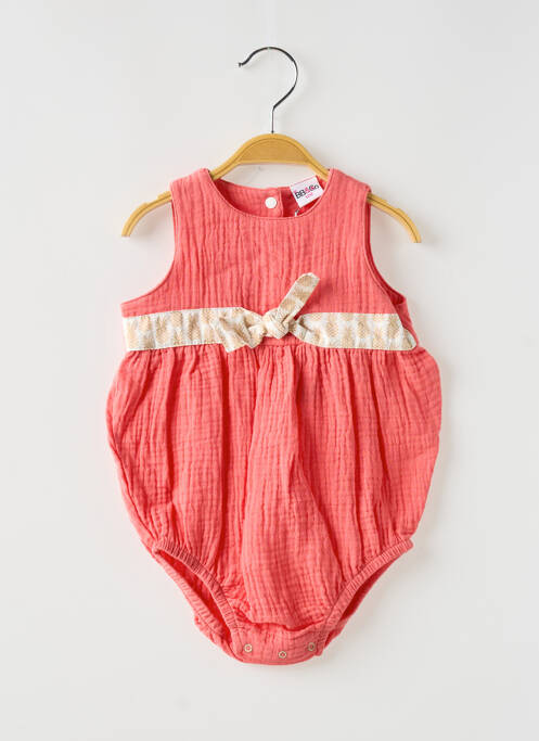 Salopetă pentru bebeluși roz BB AND CO fată