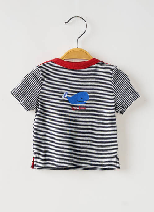 Tricou albastru PETIT BATEAU băiat