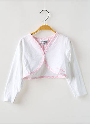 Bolero țesătură jersey roz BULLE DE BB fată