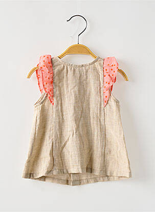 Tunică mâneci scurte bej MOULIN ROTY fată