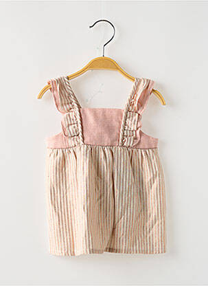 Tunică fără mâneci bej MOULIN ROTY fată