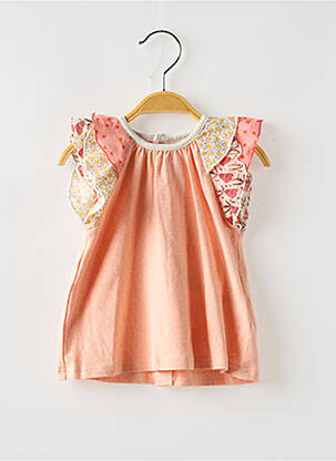 Tunică mâneci scurte roz MOULIN ROTY fată