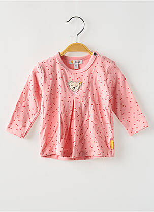 Tricou roz STEIFF fată
