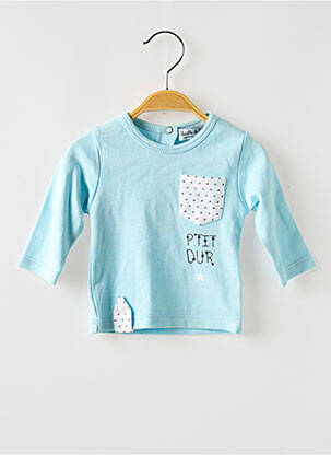 Tricou mâneci lungi mâneci lungi albastru BULLE DE BB băiat