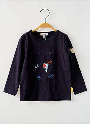 Tricou mâneci lungi mâneci lungi albastru STEIFF copil