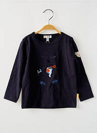Tricou mâneci lungi mâneci lungi albastru STEIFF enfant