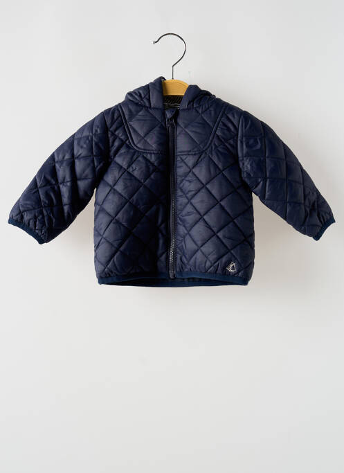 Geacă matlasată albastru PETIT BATEAU copil