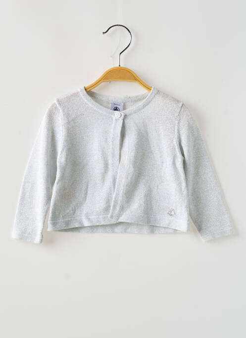 Vestă cu mâneci lungi gri PETIT BATEAU băiat