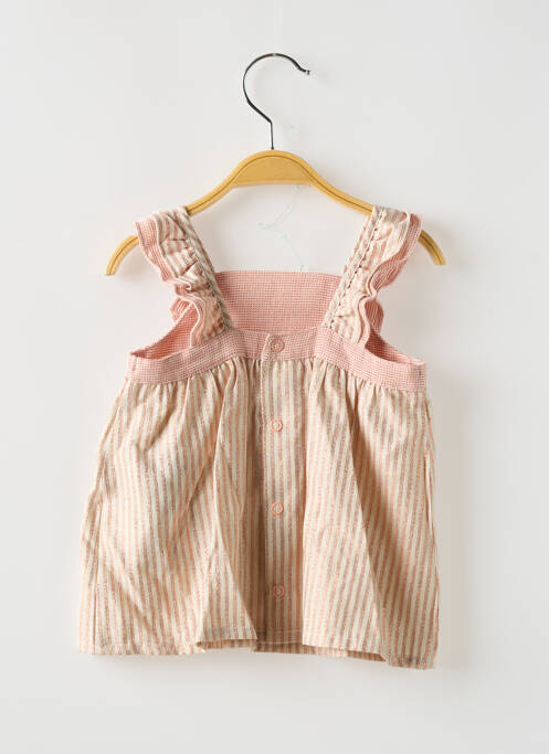 Tunică fără mâneci bej MOULIN ROTY fată