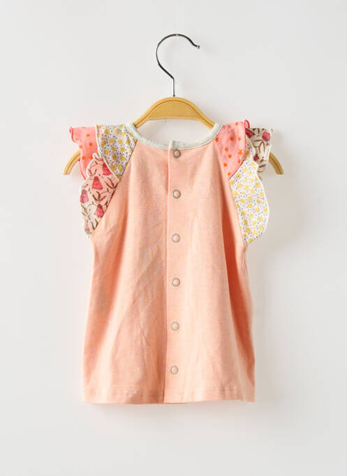 Tunică mâneci scurte roz MOULIN ROTY fată