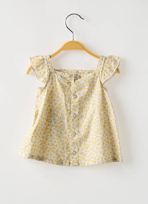 Tunică mâneci scurte galben MOULIN ROTY fată