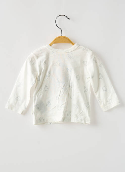 Tricou alb STEIFF băiat