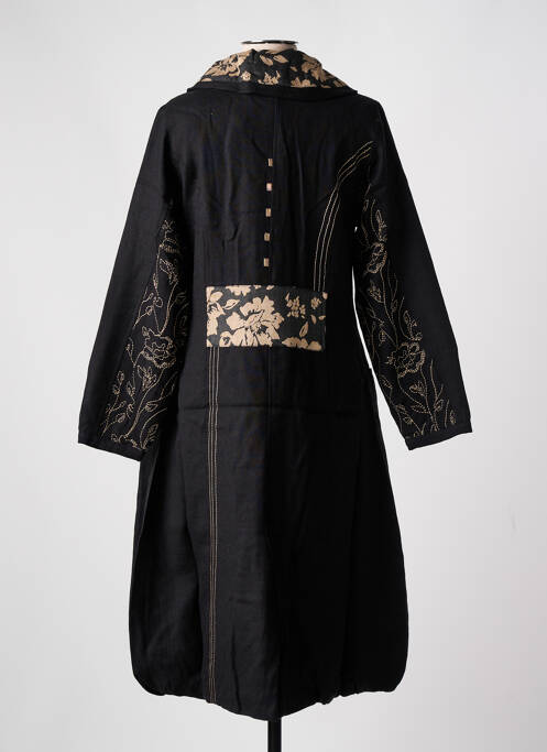 Palton lung bej NID D'ABEILLE femeie