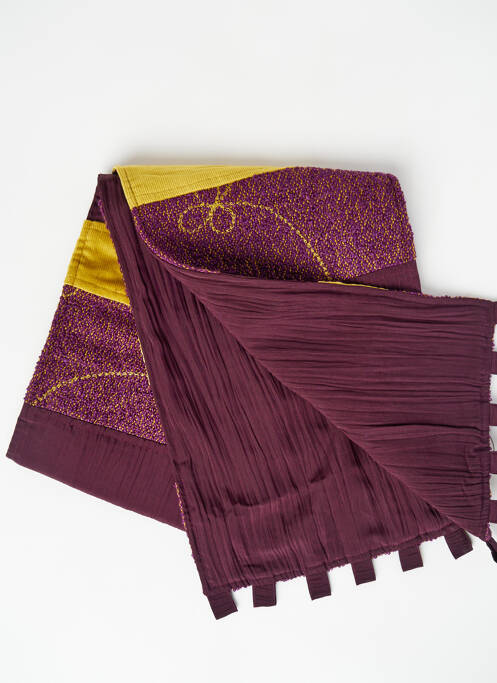 Eșarfă violet NID D'ABEILLE femeie