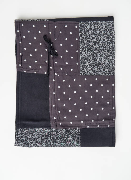 Guler / Eșarfă de gât negru NID D'ABEILLE femeie