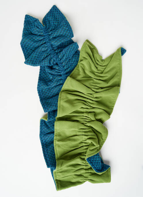 Eșarfă albastru NID D'ABEILLE femeie