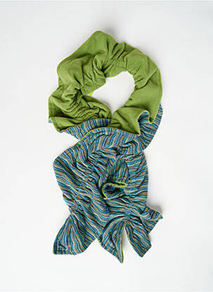 Eșarfă verde NID D'ABEILLE femeie