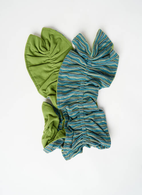 Eșarfă verde NID D'ABEILLE femeie