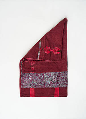 Eșarfă roșu NID D'ABEILLE femeie