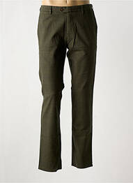 Pantalon chino imprimeu imprimeu prinț de wales mărime normală verde MEYER homme