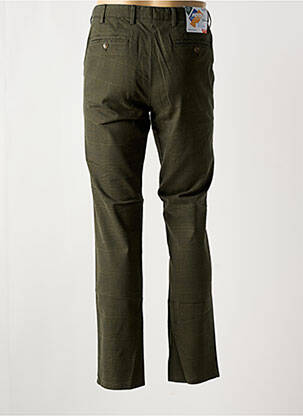 Pantalon chino imprimeu imprimeu prinț de wales mărime normală verde MEYER bărbat