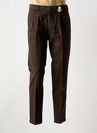Pantalon chino elasticitate mărime normală maro MMX homme