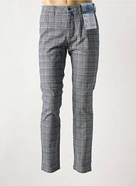 Pantalon chino imprimeu imprimeu prinț de wales mărime normală albastru M5 BY MEYER homme