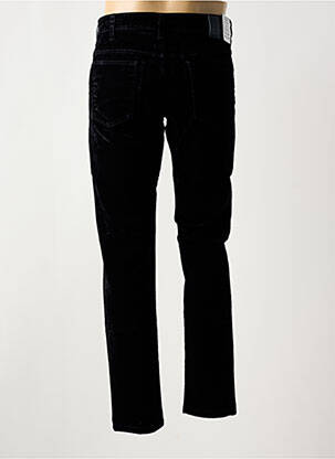 Pantalon slim țesătură catifea mărime normală negru M5 BY MEYER bărbat