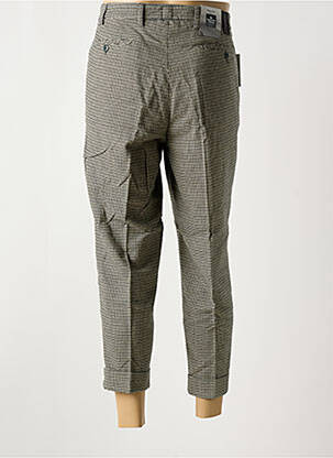 Pantalon 7/8 croială morcov talie înaltă verde MMX bărbat